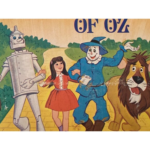 The Story of The Wizard of Oz 347 Book 33-1/2 RPM Record Disneyland Records 1978 - Picture 2 of 12